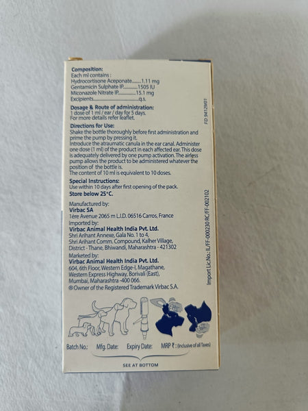 Virbac Easotic 10ml