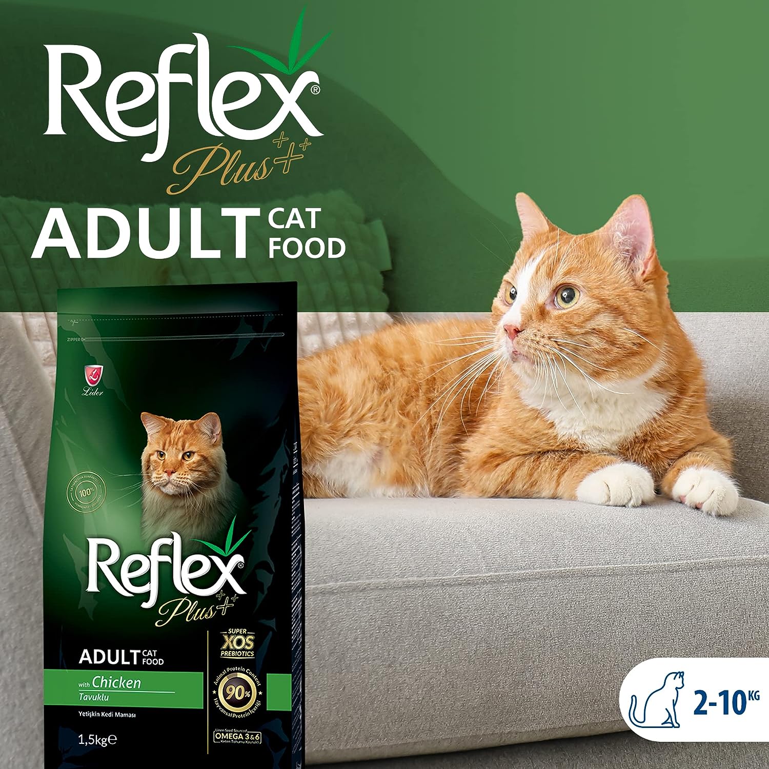 Reflex Plus Chicken Adult 1.5kg