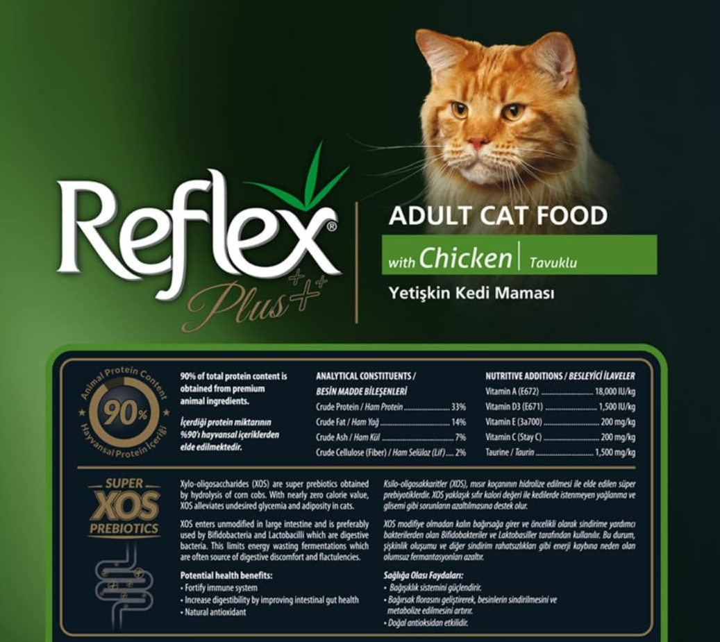 Reflex Plus Chicken Adult 1.5kg