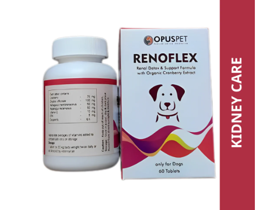 Opus Pet Renoflex Tablet Kidney Support for Dogs (pack of 60 tablets)