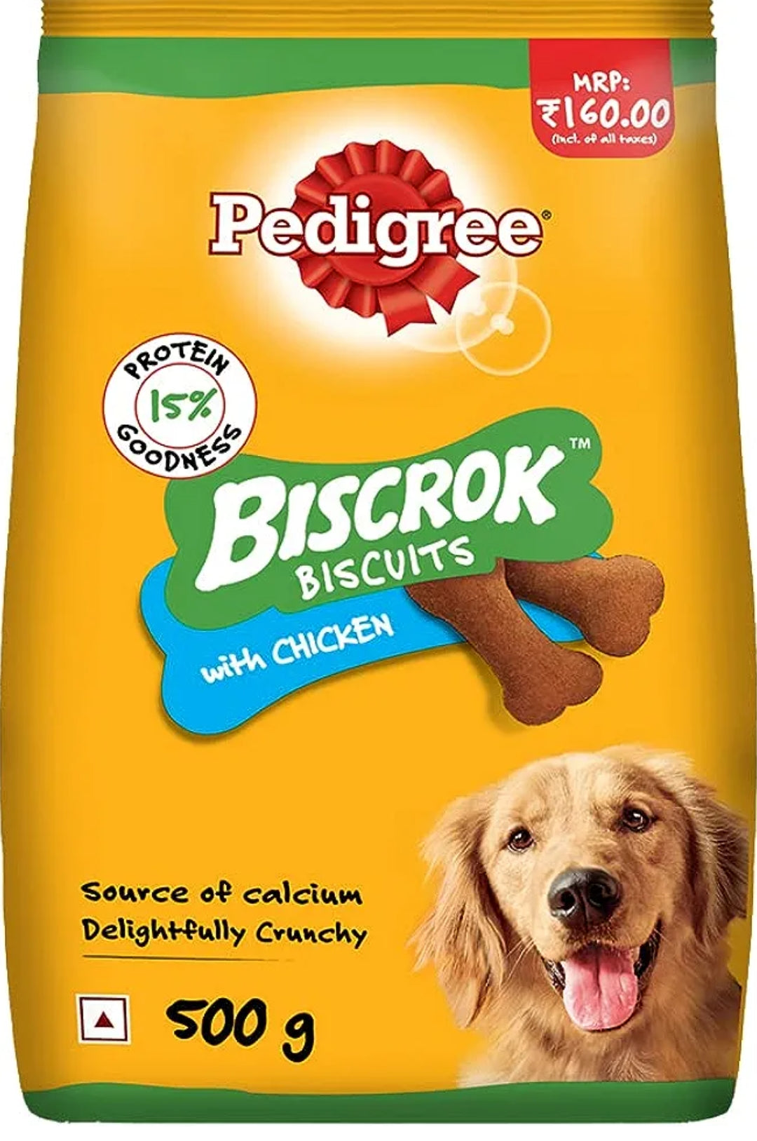 Pedigree Biscrok With Chicken Biscuit