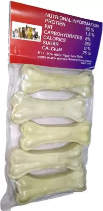 Rawhide Bone 4'' 5pc