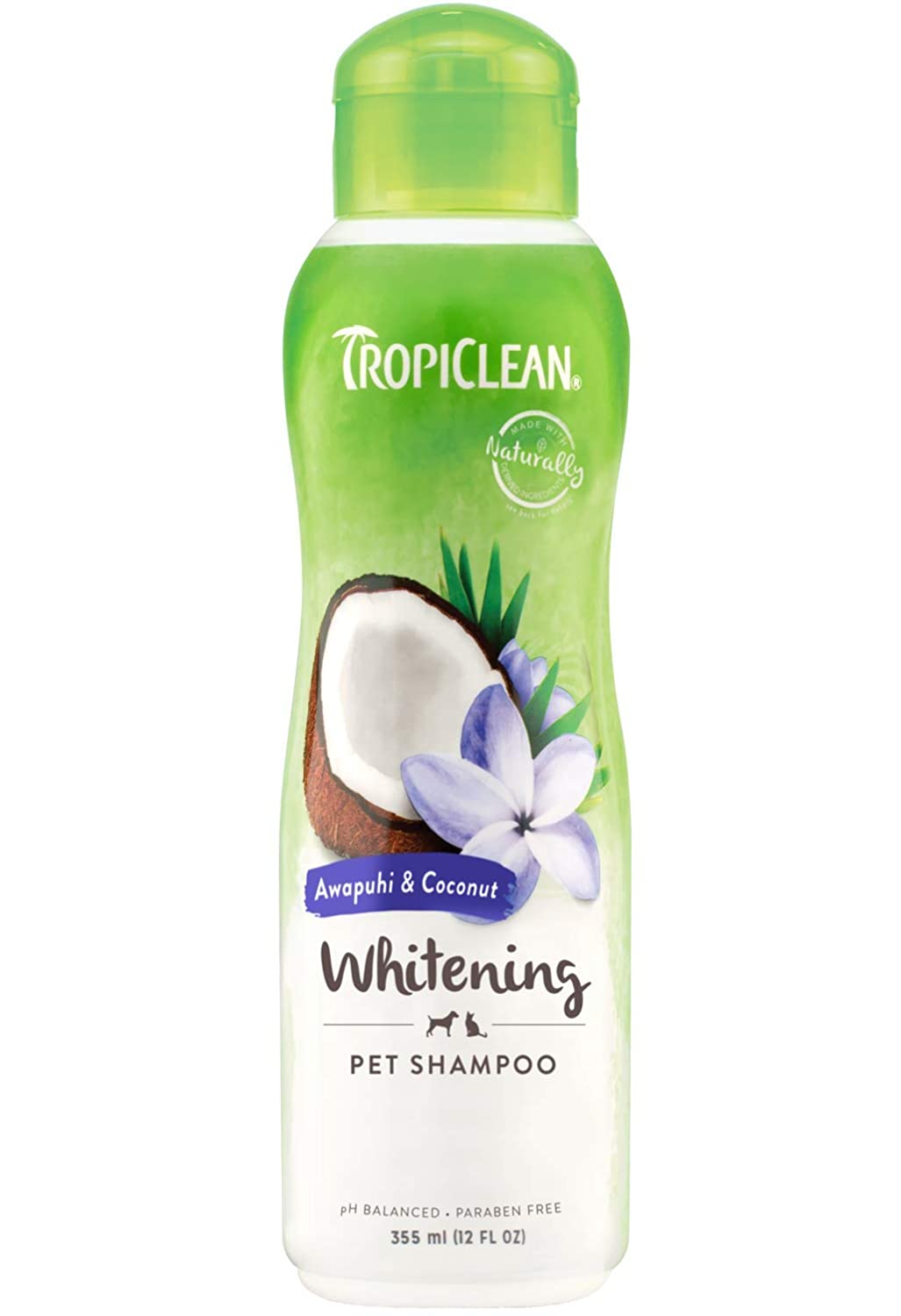 Tropiclean Whitening (Awapuhi & Coconut) Pet Shampoo