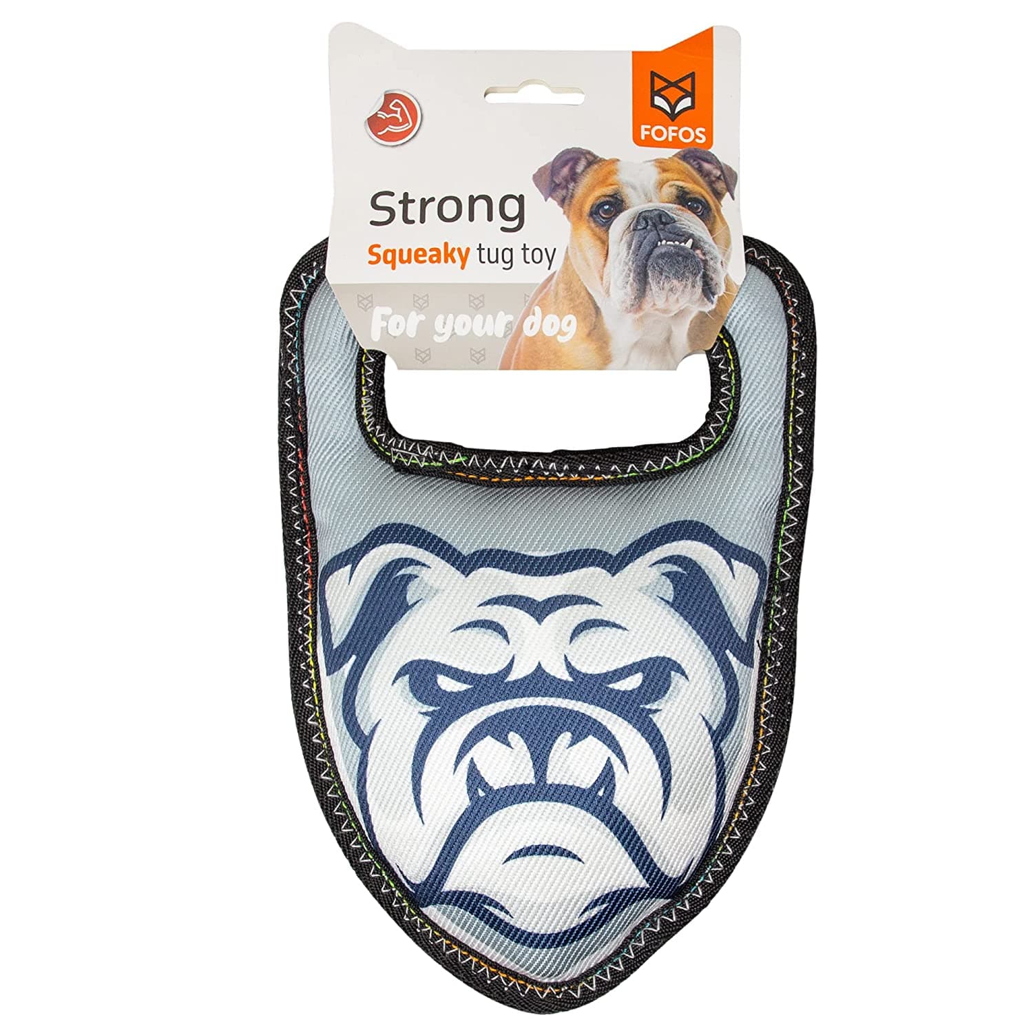 FOFOS Tough Strong Bulldog Toy