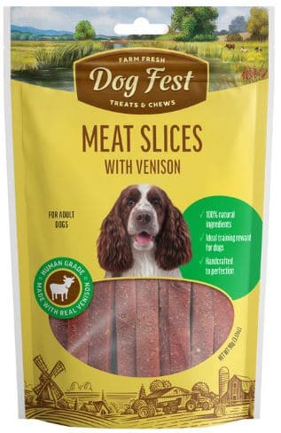 DogFest Slices With Venison