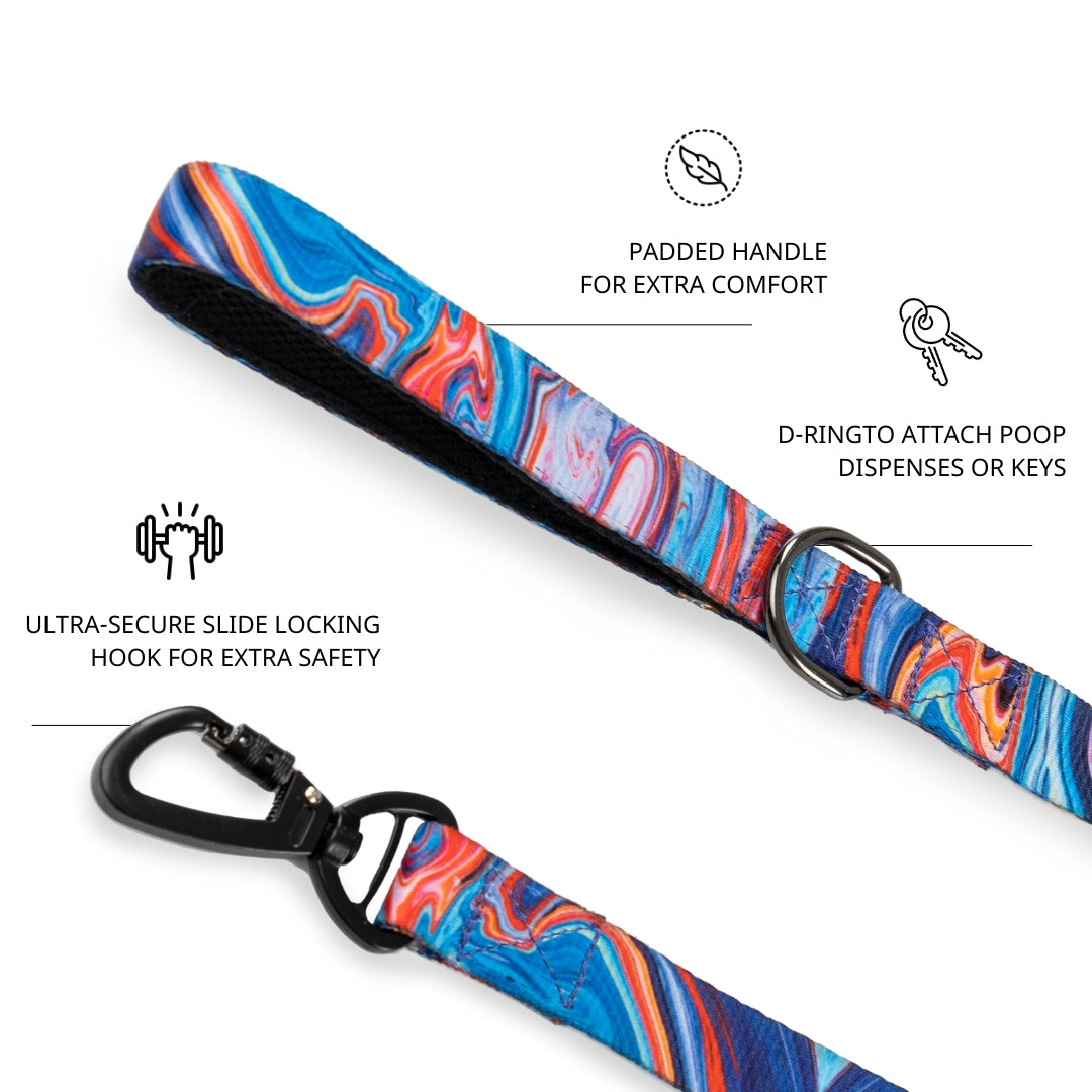 Zoomiez Fluid Printed Dog Leash