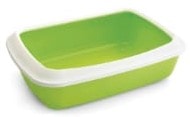 Iriz Cat Litter Tray Rim Nordic Green 12.5cm