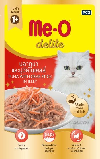 Meo Delite Tuna with Crab Stick in Jelly