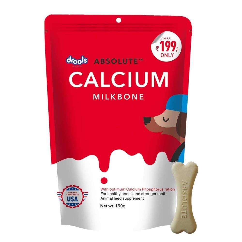 Drools Absolute Milk Calcium Bone 190g