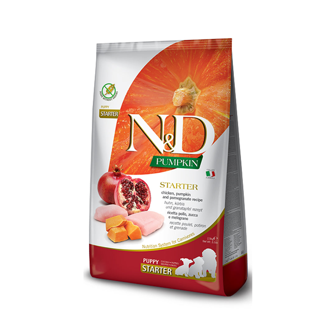 N & D Chicken & Pomogranate Pumpkin Puppy Starter