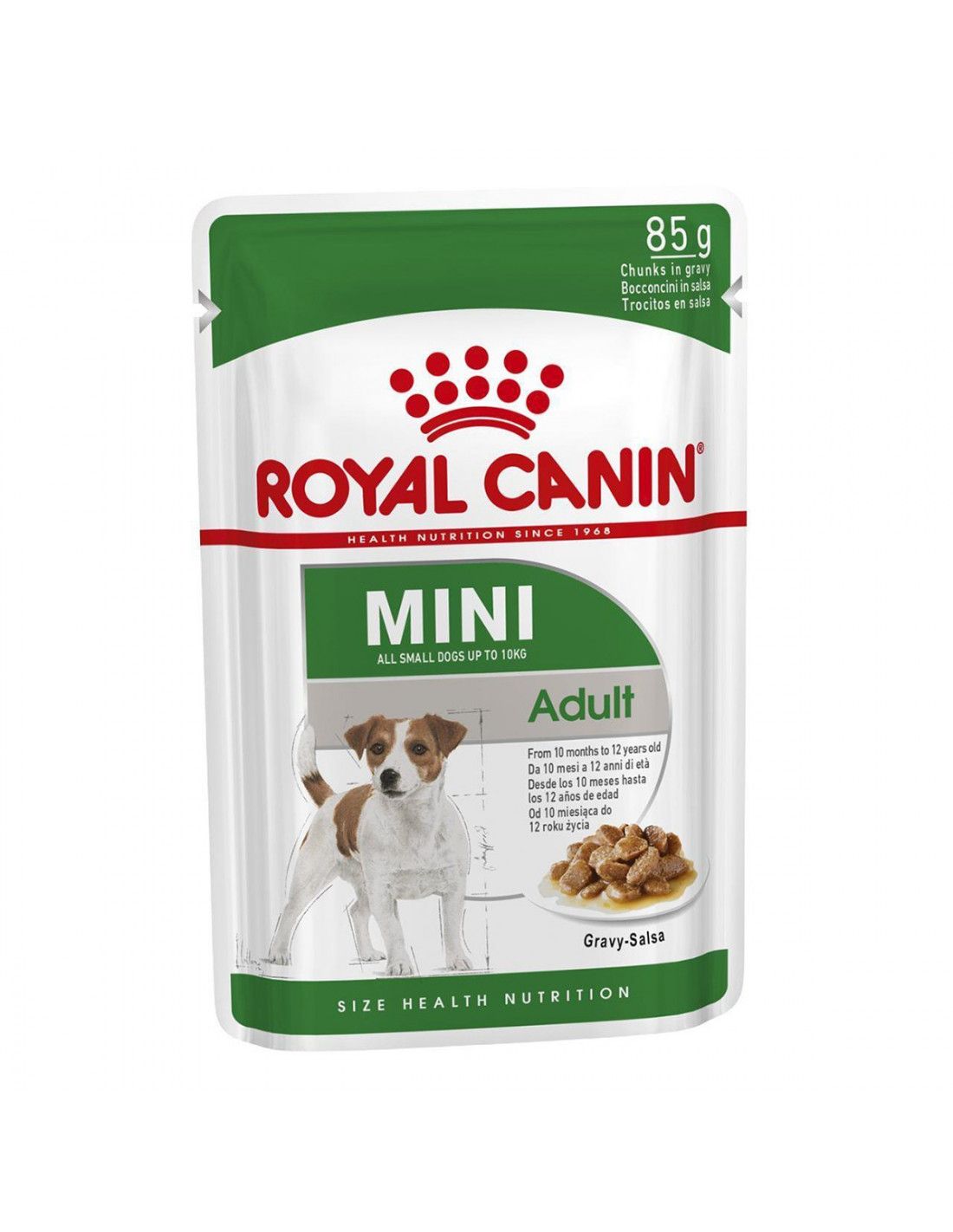 Royal Canin Mini Adult Wet Gravy Pouch (85 gm X 12)