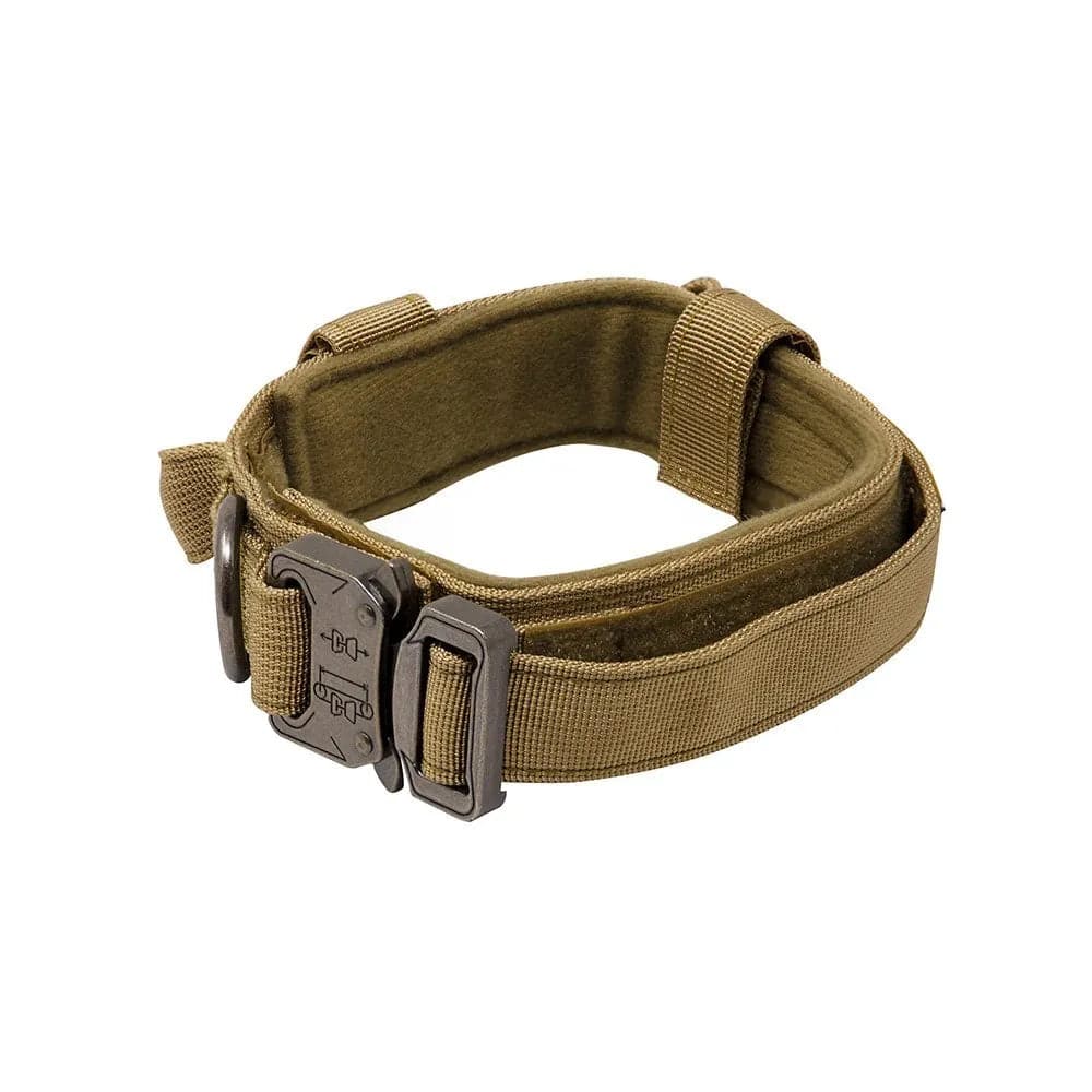 Whoof Whoof Tactical Collar Brown