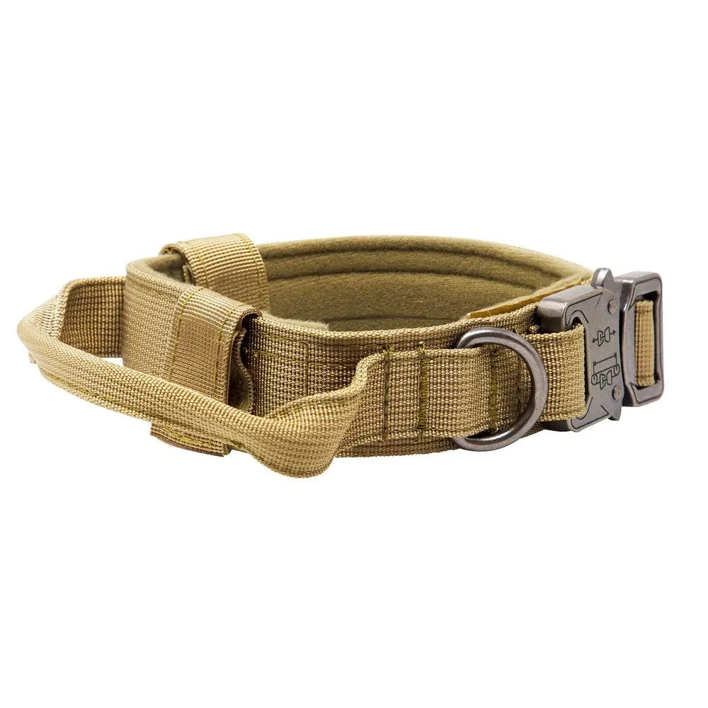 Whoof Whoof Tactical Collar Brown