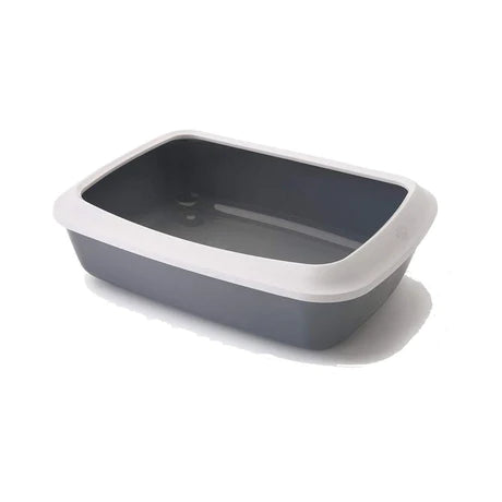 Iriz Cat Litter Tray Rim Cold Grey 12.5 cm